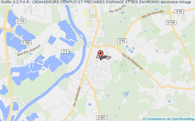 D.E.P.A.R.- (DEMANDEURS D'EMPLOI ET PRECAIRES D'ARNAGE ET SES ENVIRONS)