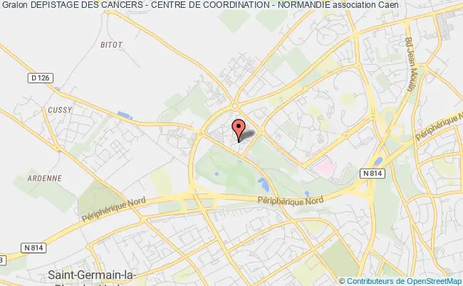 plan association Depistage Des Cancers - Centre De Coordination - Normandie Caen cedex 1