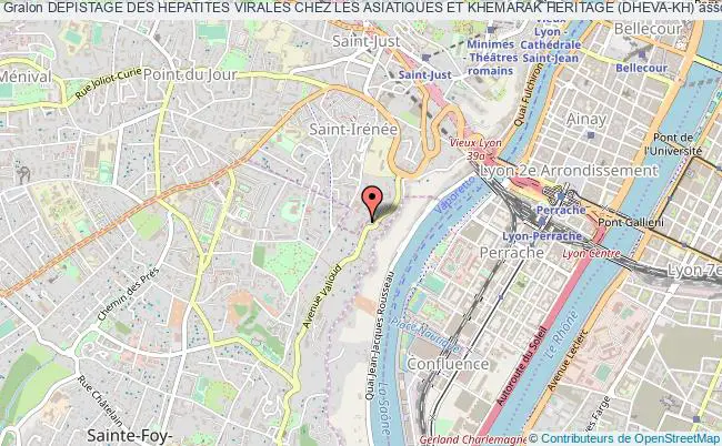 plan association Depistage Des Hepatites Virales Chez Les Asiatiques Et Khemarak Heritage (dheva-kh) Lyon