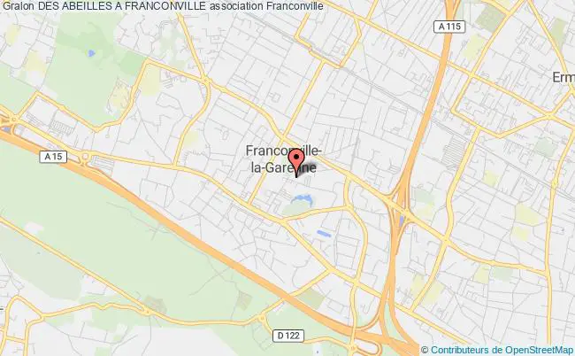 plan association Des Abeilles A Franconville Franconville