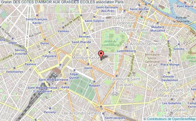 plan association Des Cotes D'armor Aux Grandes Ecoles Paris