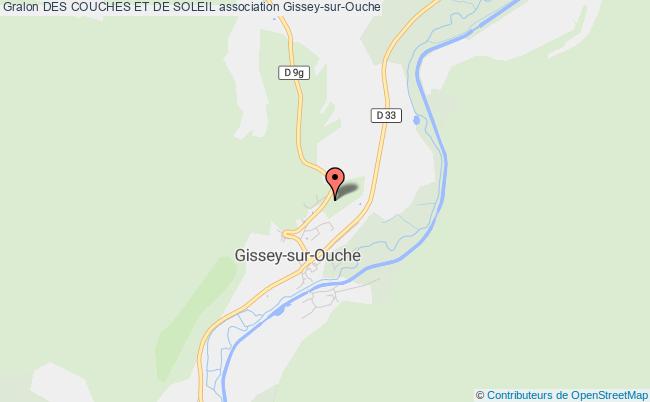 plan association Des Couches Et De Soleil Gissey-sur-Ouche