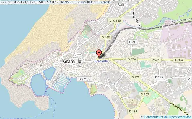 plan association Des Granvillais Pour Granville Granville
