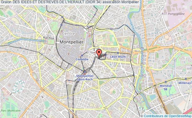 plan association Des Idees Et Des Reves De L'herault (didr 34) Montpellier
