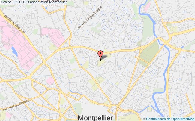 plan association Des Lies Montpellier