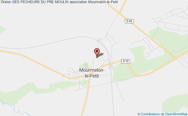 plan association Des Pecheurs Du Pre Moulin Mourmelon-le-Petit