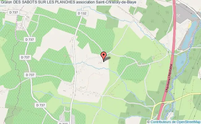 plan association Des Sabots Sur Les Planches Saint-Christoly-de-Blaye