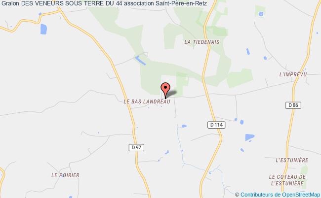 plan association Des Veneurs Sous Terre Du 44 Saint-Père-en-Retz