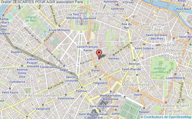 plan association Descartes Pour Agir Paris