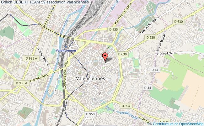 plan association Desert Team 59 Valenciennes