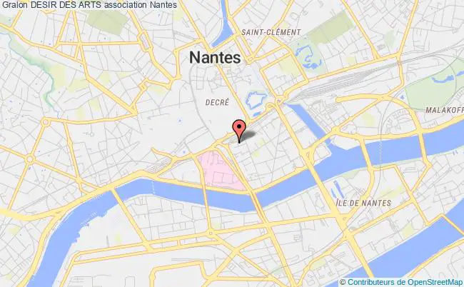 plan association Desir Des Arts Nantes