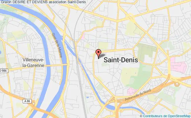 plan association DÉsire Et Deviens Saint-Denis