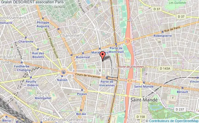 plan association Desorient Paris