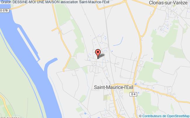 plan association Dessine-moi Une Maison Saint-Maurice-l'Exil
