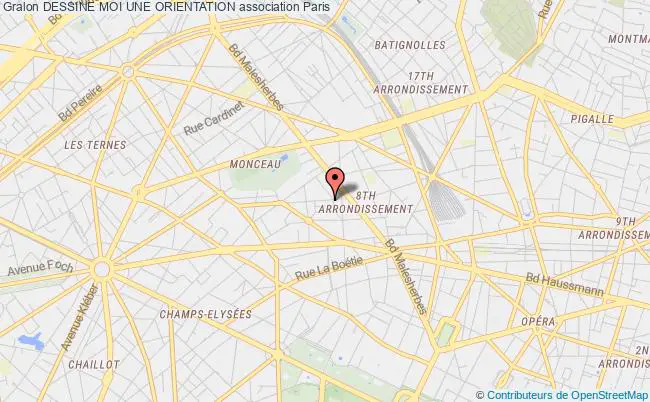 plan association Dessine Moi Une Orientation Paris