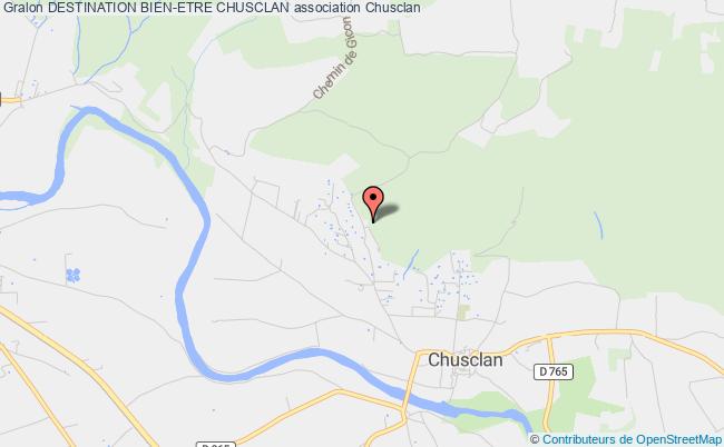 plan association Destination Bien-etre Chusclan Chusclan