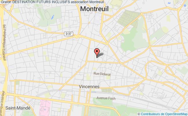 plan association Destination Futurs Inclusifs Montreuil