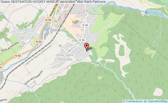 plan association Destination Hockey Mineur Villar-Saint-Pancrace