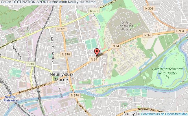 plan association Destination Sport Neuilly-sur-Marne