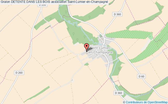 plan association Detente Dans Les Bois Saint-Lumier-en-Champagne
