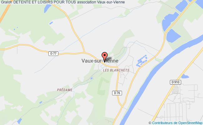 plan association Detente Et Loisirs Pour Tous Vaux-sur-Vienne