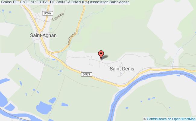 plan association Detente Sportive De Saint-agnan (pa) Saint-Agnan