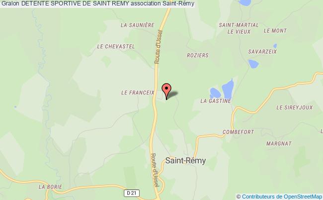 plan association Detente Sportive De Saint Remy Saint-Rémy