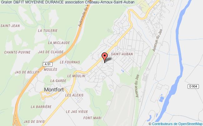 plan association D&fit Moyenne Durance Château-Arnoux-Saint-Auban