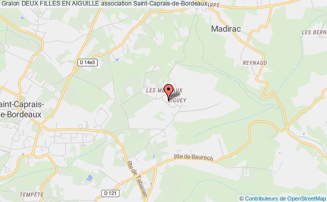 plan association Deux Filles En Aiguille Saint-Caprais-de-Bordeaux