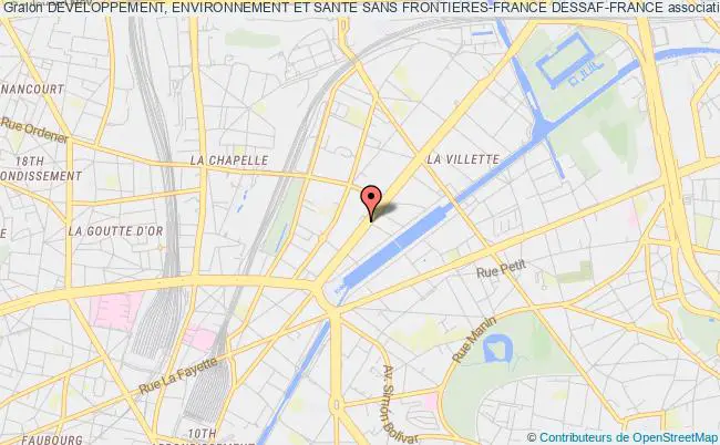 plan association Developpement, Environnement Et Sante Sans Frontieres-france Dessaf-france Paris