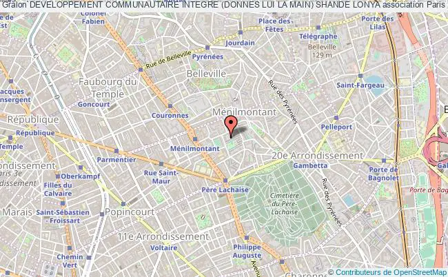 plan association Developpement Communautaire Integre (donnes Lui La Main) Shande Lonya Paris