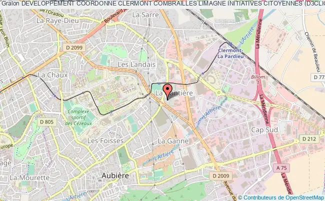 plan association Developpement Coordonne Clermont Combrailles Limagne Initiatives Citoyennes (d3clic) Clermont-Ferrand