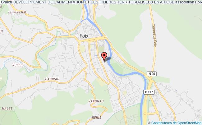 plan association DÉveloppement De L'alimentation Et Des FiliÈres TerritorialisÉes En AriÈge Foix