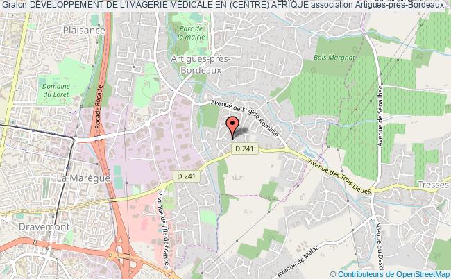 plan association DÉveloppement De L'imagerie MÉdicale En (centre) Afrique Artigues-près-Bordeaux