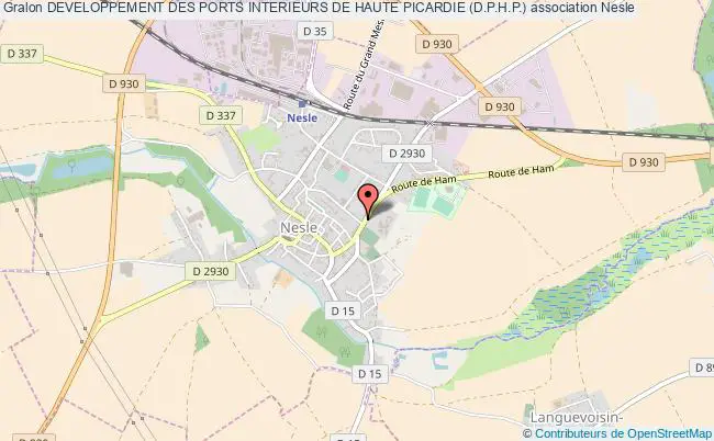 plan association Developpement Des Ports Interieurs De Haute Picardie (d.p.h.p.) 