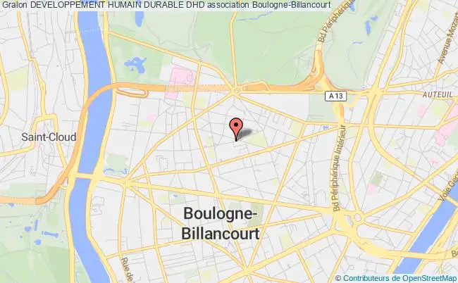 plan association Developpement Humain Durable Dhd Boulogne-Billancourt