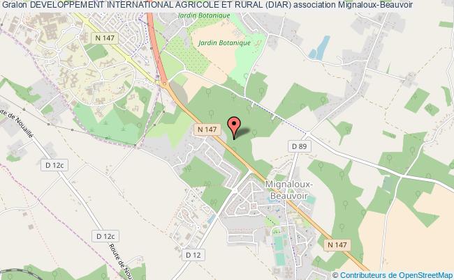 plan association Developpement International Agricole Et Rural (diar) Mignaloux-Beauvoir
