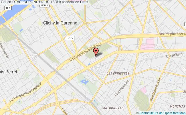 plan association Developpons Nous  (adn) PARIS