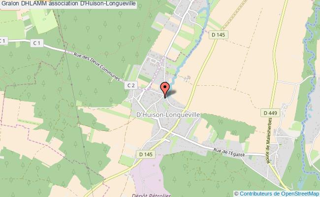 plan association Dhlamm D'Huison-Longueville