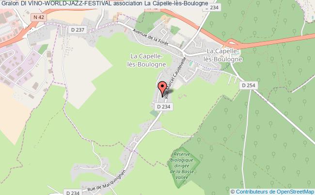 plan association Di Vino-world-jazz-festival La    Capelle-lès-Boulogne