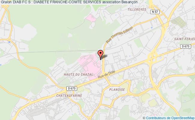 plan association Diab Fc S : Diabete Franche-comte Services Besançon
