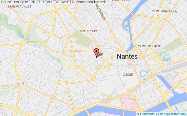 plan association Diaconat Protestant De Nantes Nantes