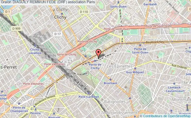 plan association Diaguily Remmun Fede (drf) Paris
