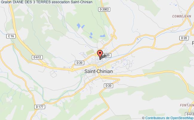 plan association Diane Des 3 Terres Saint-Chinian