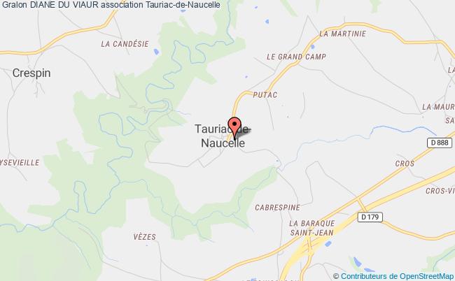 plan association Diane Du Viaur Tauriac-de-Naucelle