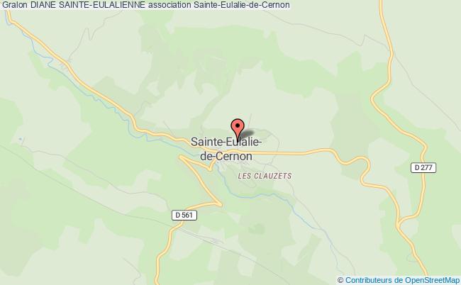 plan association Diane Sainte-eulalienne Sainte-Eulalie-de-Cernon