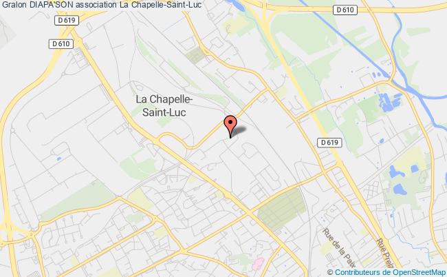 plan association Diapa'son Chapelle-Saint-Luc