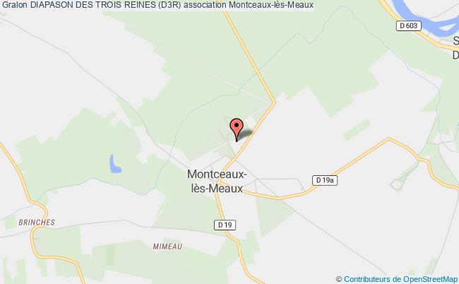 plan association Diapason Des Trois Reines (d3r) Montceaux-lès-Meaux