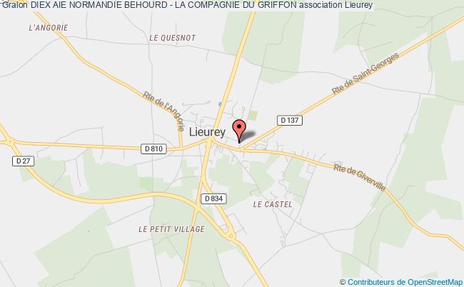 plan association Diex Aie Normandie Behourd - La Compagnie Du Griffon Lieurey