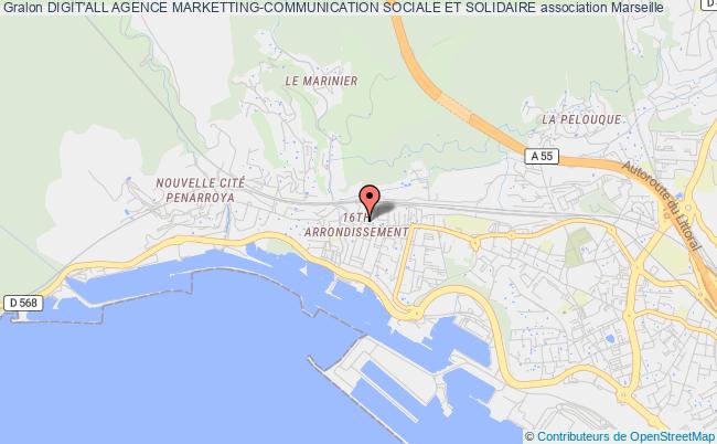 plan association Digit'all Agence Marketting-communication Sociale Et Solidaire Marseille 16